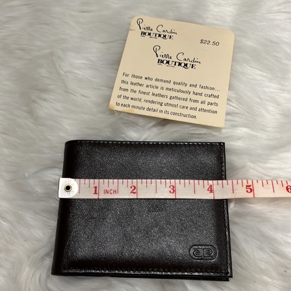 Pierre Cardin brown men's wallet and original box NWT - Picture 7 of 12